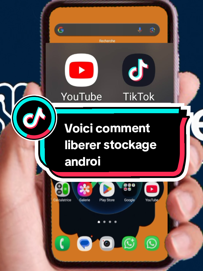 Voici comment liberer le stockage android #xelnet #AstuceAndroid #stockage #Android #Tips 