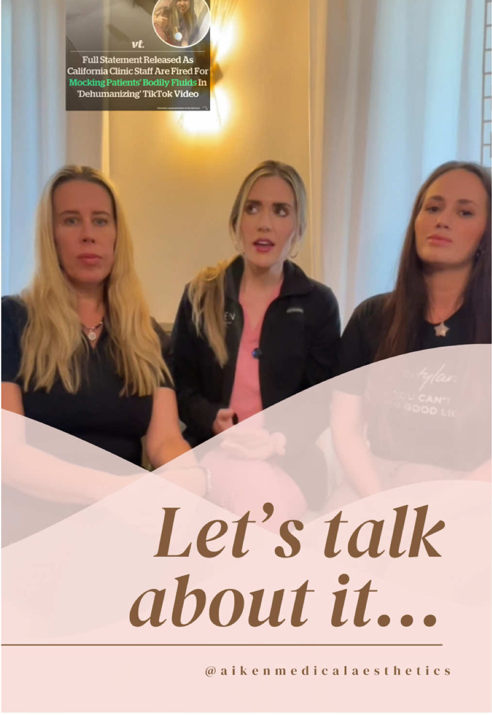 Shocking, embarrassing, invasive… Kristin Cadavos PA-C, Tiffany Bickel BSN, RN & Keyanna Farken Practice Manager address harmful stigma’s and fear revolving around Women’s Health Appointments.  Watch to hear our thoughts & let us know yours - we would love to answers your questions, provide guidance and even refer you to a Provider we trust.  Help us end the stigma & save lives through compassionate care in Women’s Health!  #WomensHealth #WomenInHealthcare #womenshealthcare #cervicalcancerawareness #womenempowerment #womensupportingwomen @𝐊𝐫𝐢𝐬𝐭𝐢𝐧 𝐂, 𝐏𝐀-𝐂 @Tiffany B 