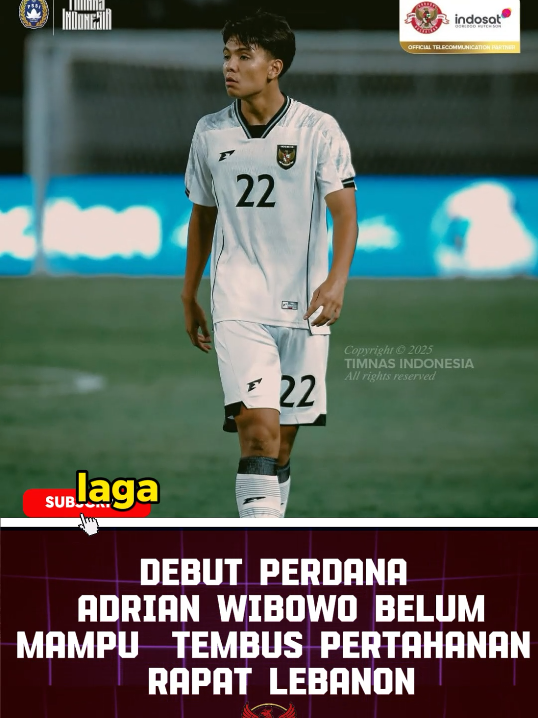 Sepesial!👀 DEBUT ADRIAN WIBOWO BELUM MAMPU MEMBAWA KEMENANGAN UNTUK GARUDA 😱 #timnasday #football ##beritabola #sepakbola #timnasindonesia 