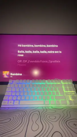 Bambina ~ PNL 🎵 #song #lyrics #fyp 