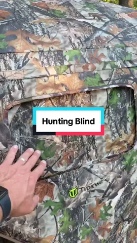 TideWe See Through Hunting Blind #huntingblind #deerseason #hunting #deerhunting #tiktokshopcreatorpicks 