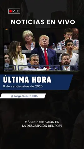 El presidente de Estados Unidos, Donald Trump, fue abucheado sonoramente en la final masculina del abierto de tenis de EEUU este domingo en el US Open. Además, las medidas de seguridad adicionales por su visita provocaron colas tan largas que muchas personas se perdieron el inicio del partido. Cabe señalar que miles de aficionados permanecieron frustrados en la cola fuera mientras el partido daba comienzo. Muchos asientos, especialmente los de las filas superiores, permanecieron vacíos durante casi una hora. Por su parte, Trump vestido con traje y corbata roja larga, salió brevemente de su palco unos 45 minutos antes del inicio del partido solo para oír abucheos desde la pista Arthur Ashe, que aún estaba medio vacía. Su aparición no fue precedida de ningún anuncio y fue tan breve que algunos de los asistentes se la perdieron. De pie y saludando, el presidente estadounidense apareció brevemente en las pantallas gigantes y esbozó una sonrisa que hizo que los abucheos se intensificaran momentáneamente. Cuando terminó el himno, el mandatario señaló a un pequeño grupo de seguidores sentados cerca y luego se sentó en el balcón de su palco para ver el partido. En su mayor parte, no aplaudió, ni siquiera después de los puntos importantes que animaron al resto del público cuando el español Carlos Alcaraz venció al italiano Jannik Sinner. Trump volvió a aparecer en la pantalla gigante tras el final del primer set, lo que provocó un rugido de abucheos aún más fuertes y algunos silbidos agudos. Levantó el puño izquierdo en señal de saludo mientras el ruido continuaba en el estadio, que con una capacidad para 2 mil espectadores es uno de los más grandes del tenis. 🇺🇸 Donald Trump fue abucheado en la final del US Open, mientras la organización desplegó un dispositivo de seguridad especial que provocó retrasos y colapsó los accesos al Billie Jean King National Tennis Center. 📌 La llegada provocó que 5.000 fans quedaran fuera durante la… pic.twitter.com/WQ1GMSM5n5 — Agencia Venezuela News (@AgenciaVNews) September 8, 2025
