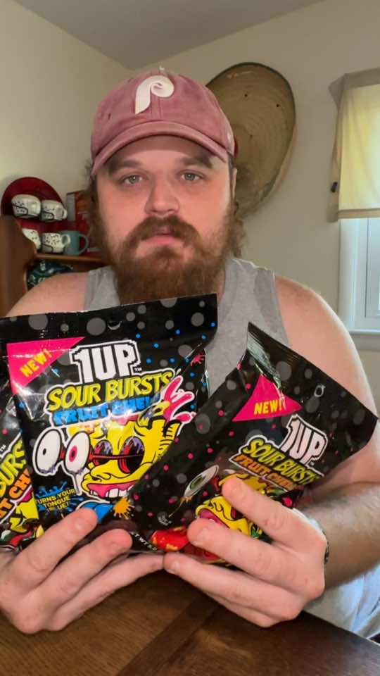 1UP candy part 2 by face Rug #stayhungry #eatingshow #asmr #mukbang #candy @1UP Candy 