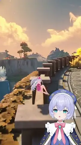Carlotta is very smol 😭😭😭 #wutheringwaves #wuwa #carlotta #vtuber #gaming 