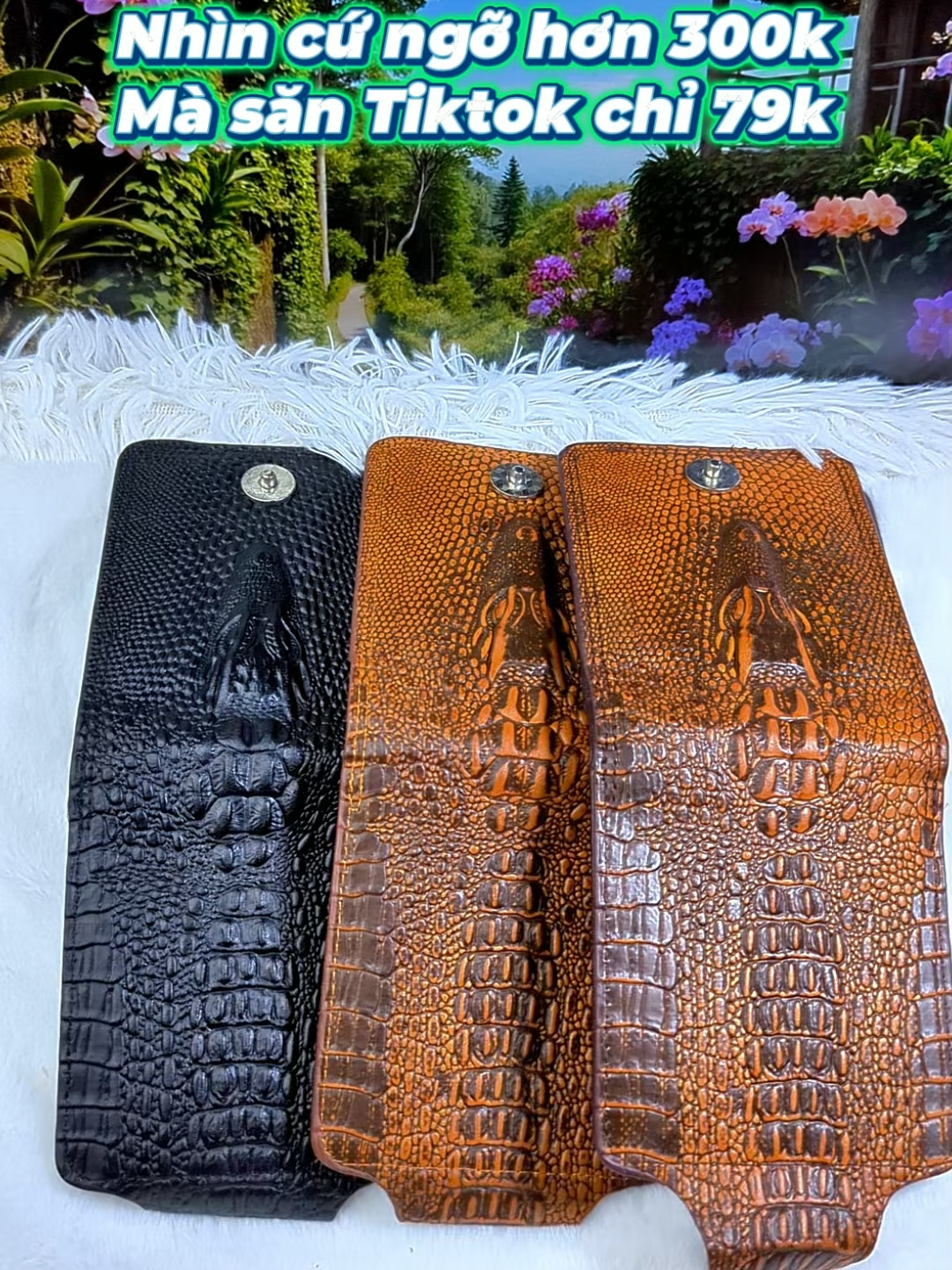 Ví cá sấu 8.9(6) Ví nam rẻ đẹp chất lượng giá tận xưởng #vinamdepre #xuhuongtiktok #menshop6 #cuongvinam #ilovetiktok