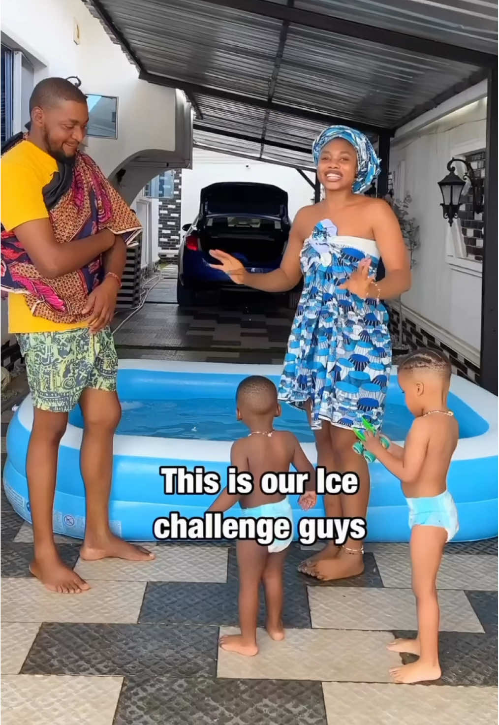 THE ICE CHALLENGE WITH MR AND MRS PLIES🤣.  • Did you win your Bet!?#janemenaa  • • Shop @Janemenaglitz 