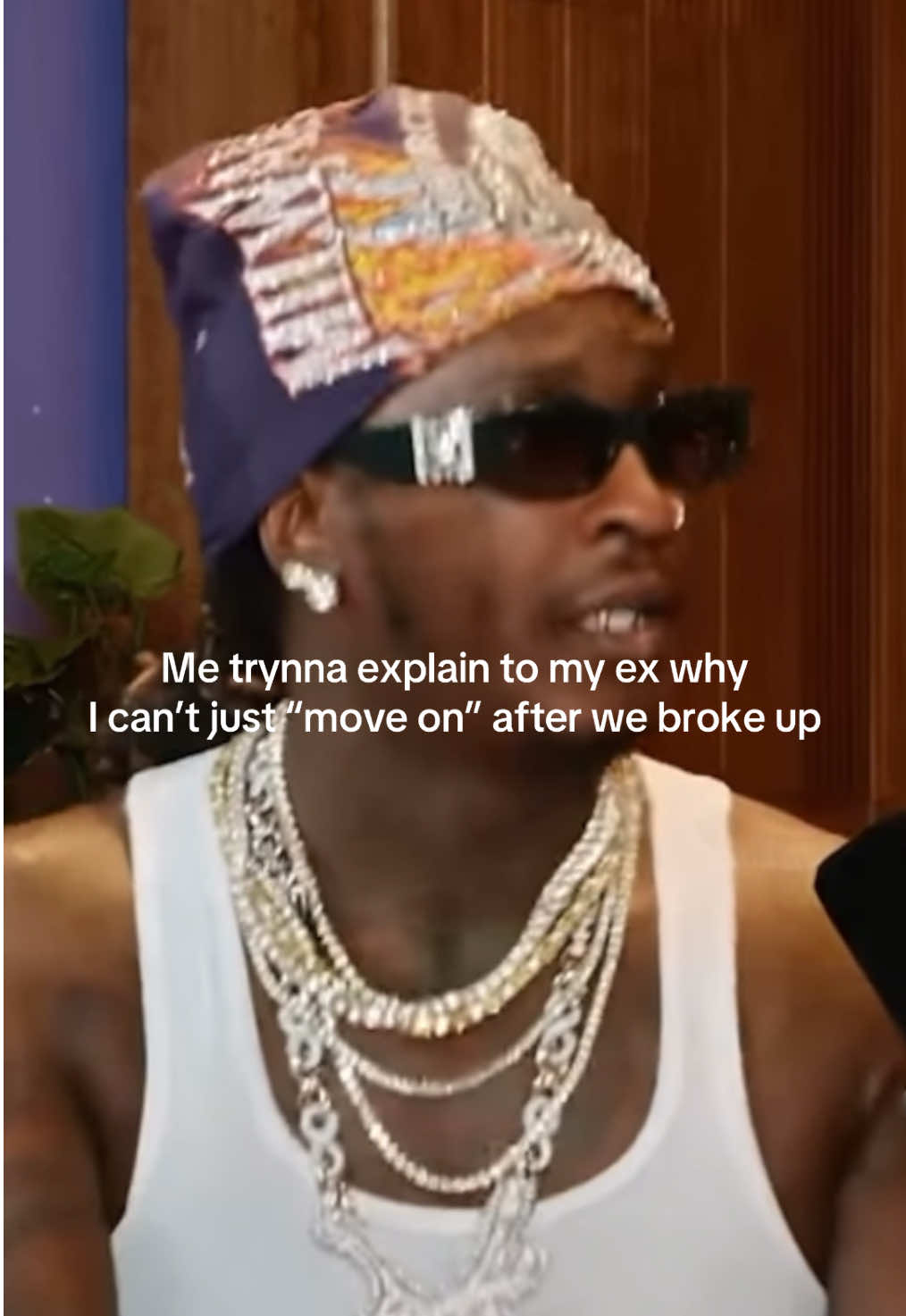 It take years to get over certain shit I don’t blame young thug 😭  . . . . . #youngthug #gunna #ysl #mariahthescientist #hiphop 