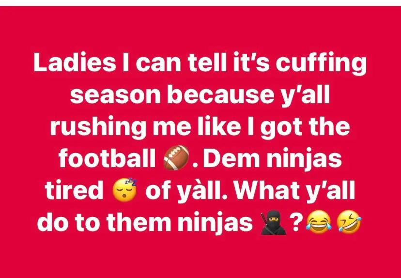 #cuffingseason 