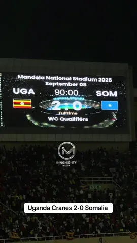 Happening now Live Namboole Uganda Vs Somalia #fyp #foryou #foryoupage #innomightymedia #innomightymedia3 