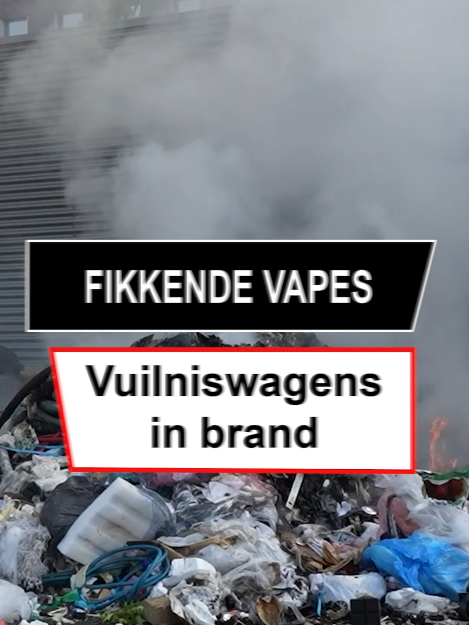 🔋 Batterijen in alledaagse producten veroorzaken een groeiend probleem voor afvalverwerkers.   Vrijwel elke week vliegt ergens in ons land een vuilniswagen in brand.  De grootste boosdoener: vapes, elektronische sigaretten.  Hoe dat zit? Lees je via destentor.nl/tiktok #destentor #vape #brand #vuilnis #batterijen #fyp #voorjou