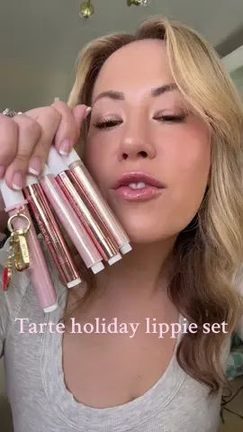 This set is so cute but the shades?! AND SCENTS?! @tarte cosmetics I’m SAT bc these are soo good! And you can’t beat that deal! #tartekindnesscafe #tartesweetindulgence #tarteholidaysets #tiktokmademebuyit 