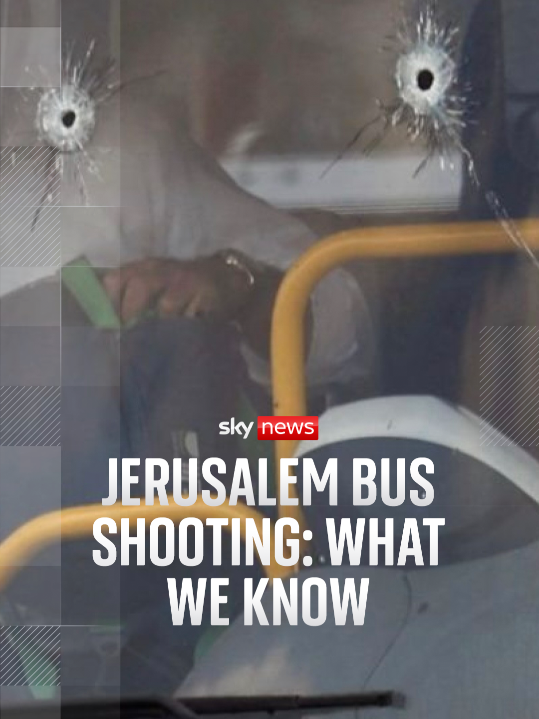 Multiple people have been killed after two attackers boarded a bus and opened fire in Jerusalem.  Sky's Adam Parsons reports from the scene of the attack in Jerusalem. #skynews #jerusalem #busshooting