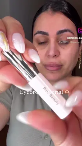 Brows can change your whole face Using the Rare Beauty Brow Gel for that lifted, fluffy but natural look. Honestly, it's my new go-to for quick glam days 🥰🤍 @Rare Beauty brow gel @cosmetics eyebrow brush @Natasha Denona h-glam concealer #tutorialmakeup #makeup #beauty #fyp #softglam 
