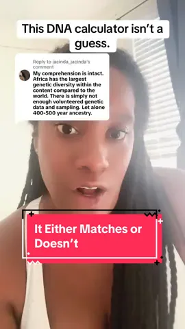 Replying to @jacinda_jacinda Diversity has nothing to do with this because IBS is direct DNA matching. #dnaresults #hiddenhistory #losthistory #greenscreen 