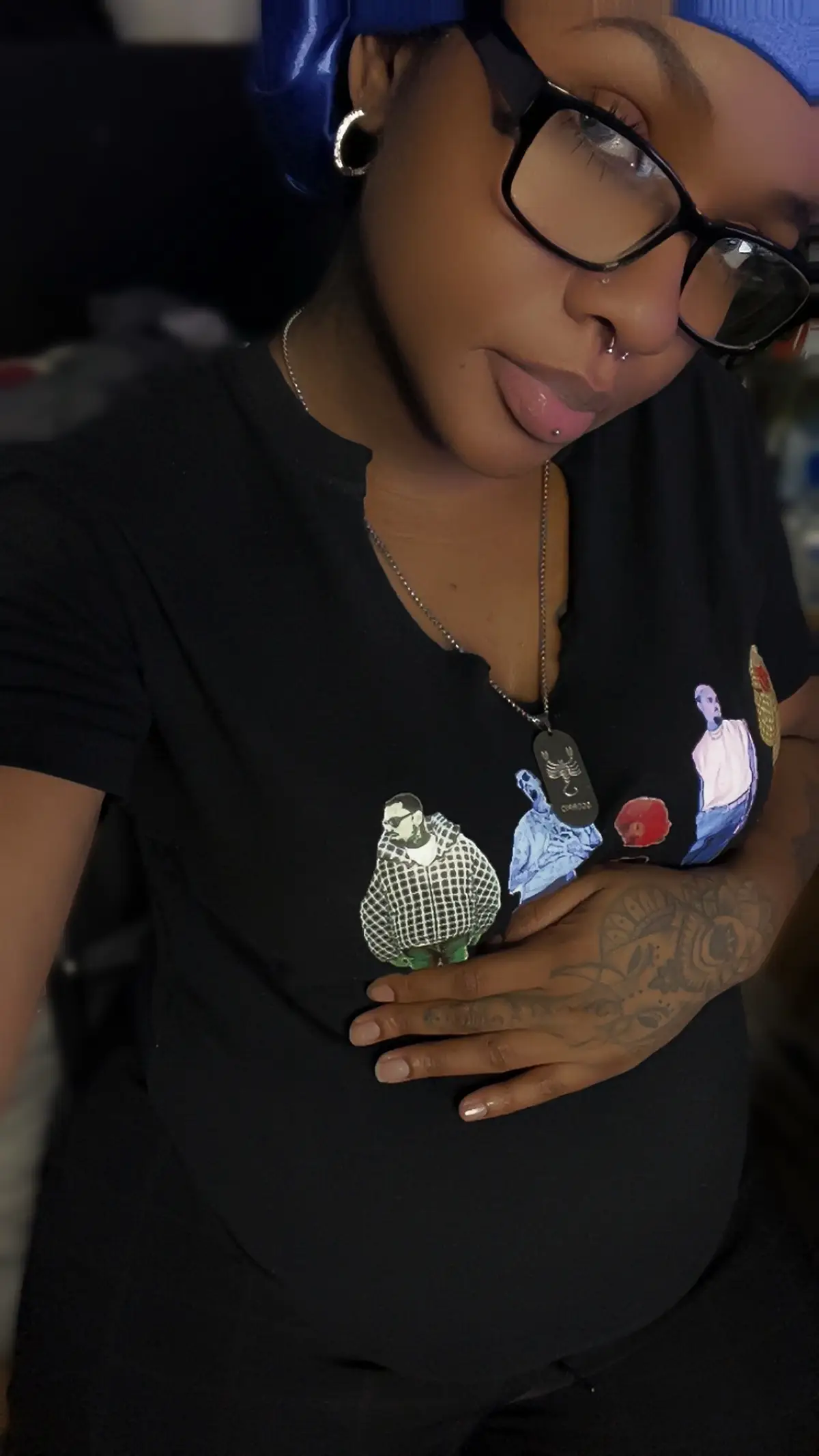 4 more months til i meet my baby girl how far along are you ? #6monthspregnant #momlife #girlmom #fyp #january 