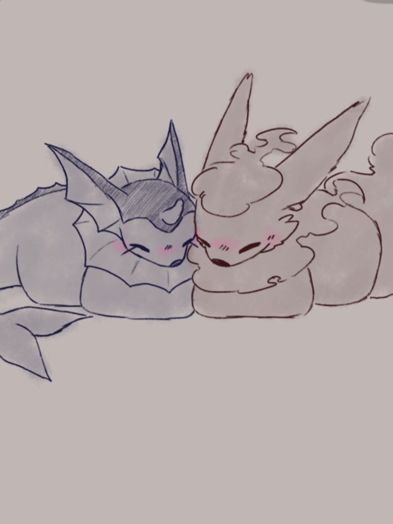 Your eyes are like sapphires Flareon is just after fight, so he is a bit messy. Dont be that mad at this boy please❤️ #pokemon #eevee #flareon #vaporeon #animation #furry #fyp #digitaldrawing #memeanimation
