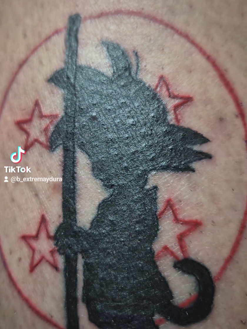 Nuevo tattoo #amor❤️ #casa #tik_tok #tattoo #dragonballsuper 