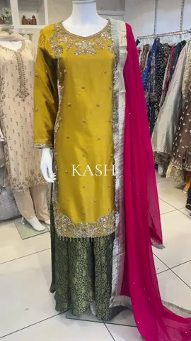 Mehndi outfit in stock #foryou #mehndi #mehndioutfit #dolki #weddingdress 