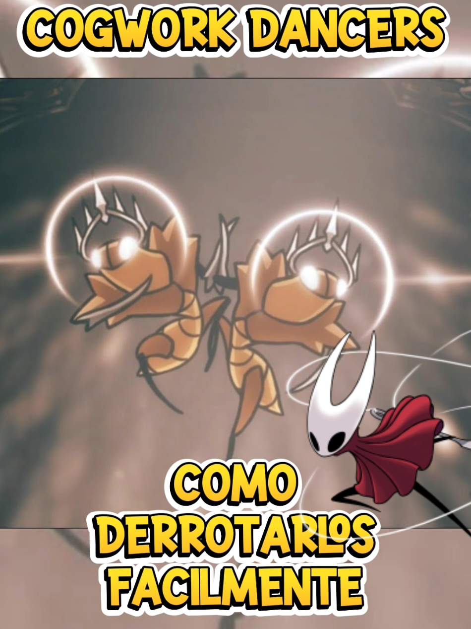 SilkSong - Tutorial de Como Derrotar a los CogWork Dancers Sumamente Facil #Silksong #bossfight #indiegames #videojuegos #hopedontjudgegaming 