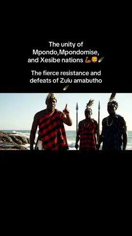 Prince Ndamase and King Faku among other leaders leading the  fierce resistance against  AmaZulu ibutho 💪🏾🪶 #history #mpondo #mpondonation #faku #shakailembe 