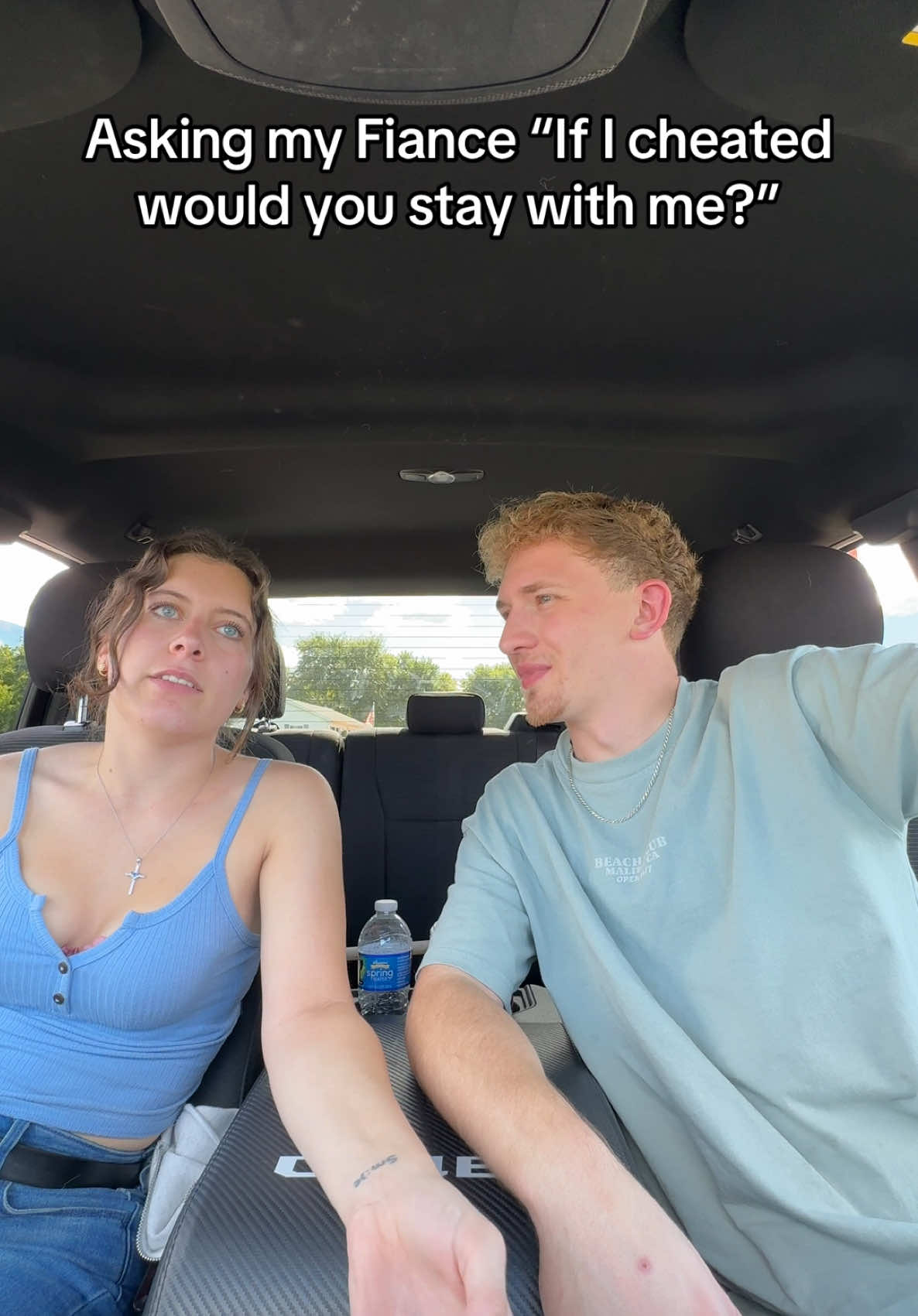 She wasn’t playing around 😂 #couples #Relationship #couplecomedy #fyp #lukeandalexis 