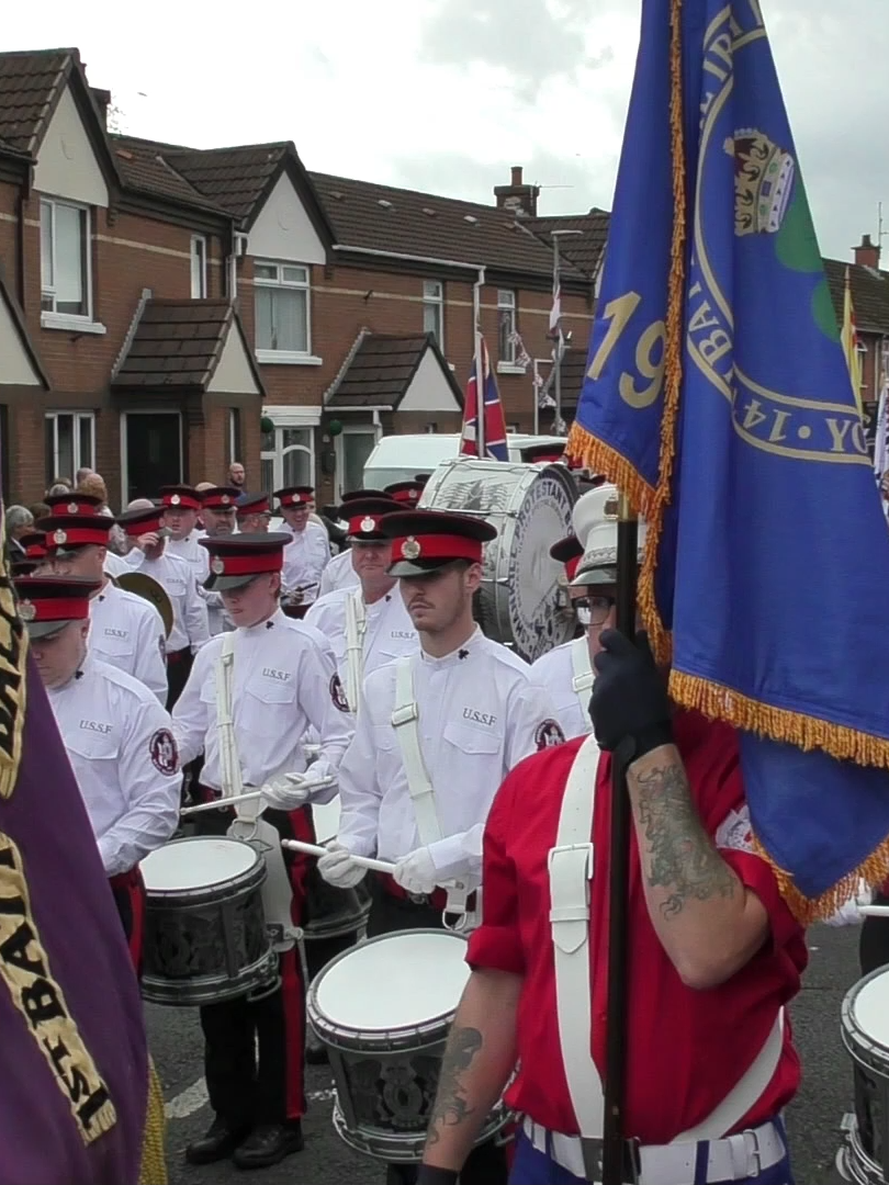 2 tunes from Shankill Protestant Boys Flute Band on parade for the annual Brian Robinson Memorial Parade on the Shankill Road on Saturday 6th Se[tember 2025