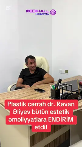Plastik cərrah dr. Rəvan Əliyev bütün estetik əməliyyatlara ENDİRİM etdi!