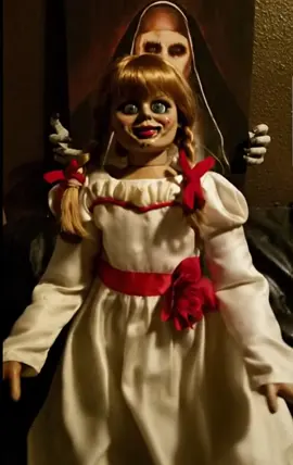 Annabelle cames home and found a friend…  #theconjuring #annabellecomeshome #annabelle #aihorror #thenun 
