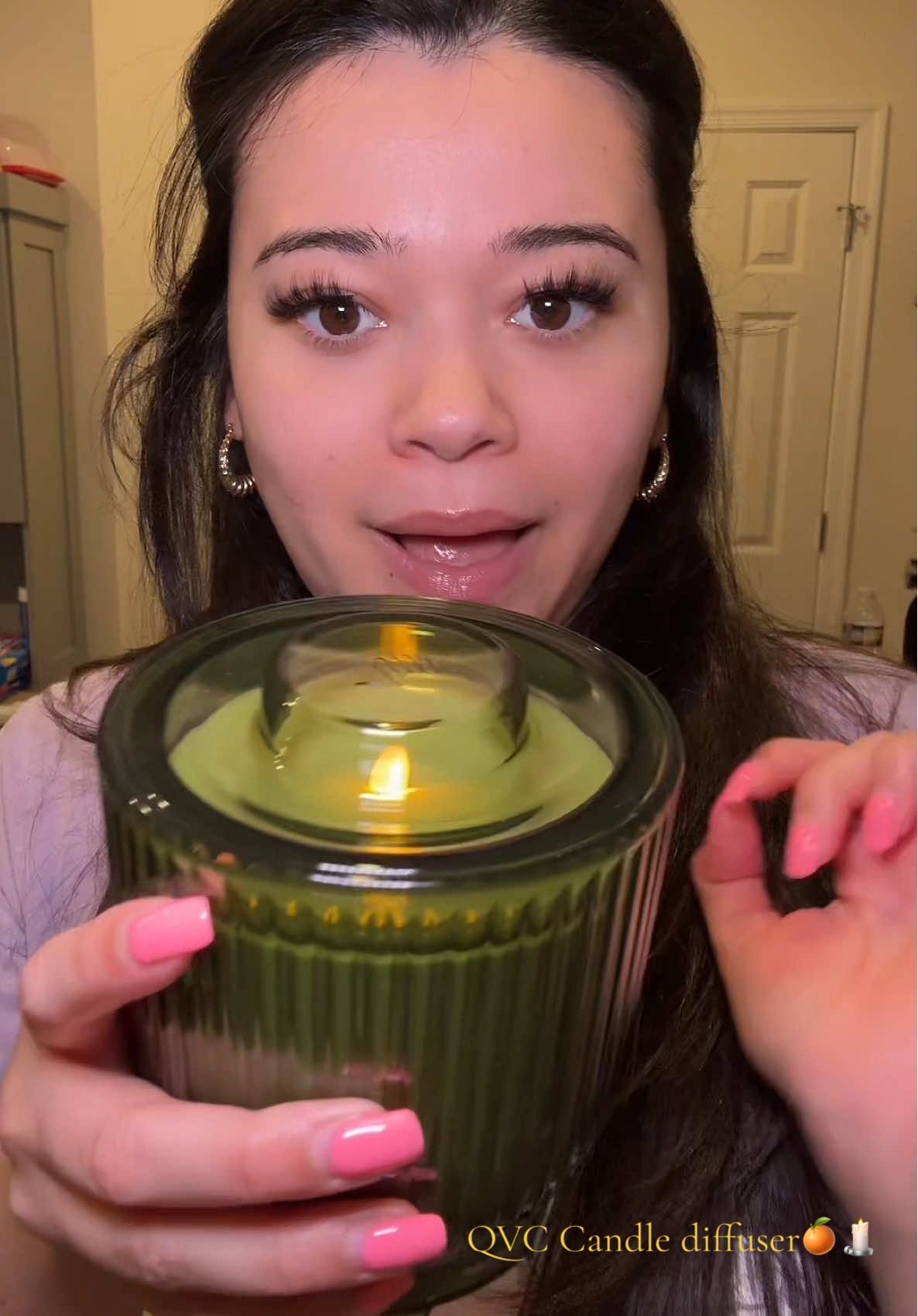 Candela eléctrica con aroma #candles #qvc #tiktokshopcreatorpicks #diffuser #homedecor 