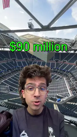 Why the US Open is the Richest Tennis Competition in the World 🎾 #USOpen #tennis #business #finance #money #fyp