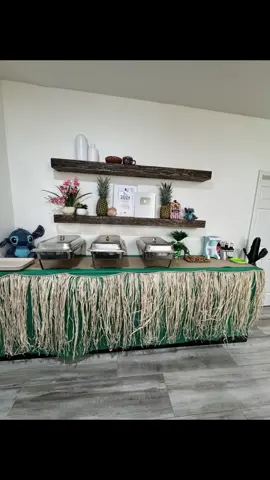 Setting up for our themed movie night! Can you guess?