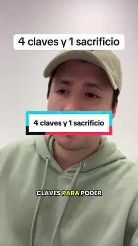 4 claves y 1 sacrificio #marcapersonal #creadoresdecontenido #estrategiasdecontenido #marketingdeinfluencers #emprendimiento 