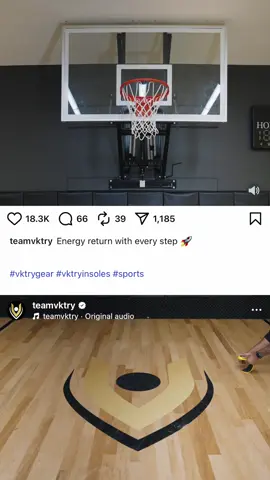 Energy return? Let us help you with that 😀 #basketball #vktryinsoles #foryou #fyp 