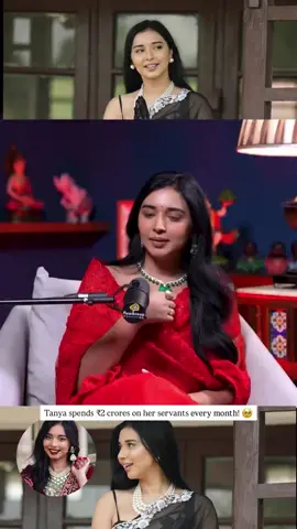 Taniya spend 2 crore for servant every month..#taniya #bigboss19 #servent 