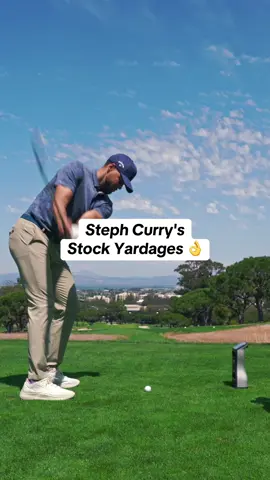How do your yardages stack up against the GOAT? 🐐 👌@Stephen Curry 