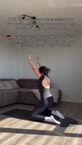 do 3x15 reps daily🤍 mach hier 3x15 Wiederholungen täglich #pilates #übung #snatchedwaist #pilatesworkout 