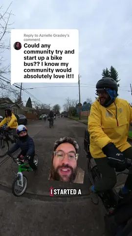 Replying to @Azrielle Grasley #greenscreen Always remember THERE IS NO BOSS OF THE BIKE BUS!!! Learn more about the #BikeBus movement at BikeBusWorld.org 
