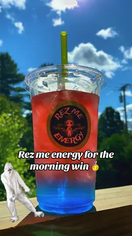 @Rez Me Energy Red White and Boom pop for the morning #win 