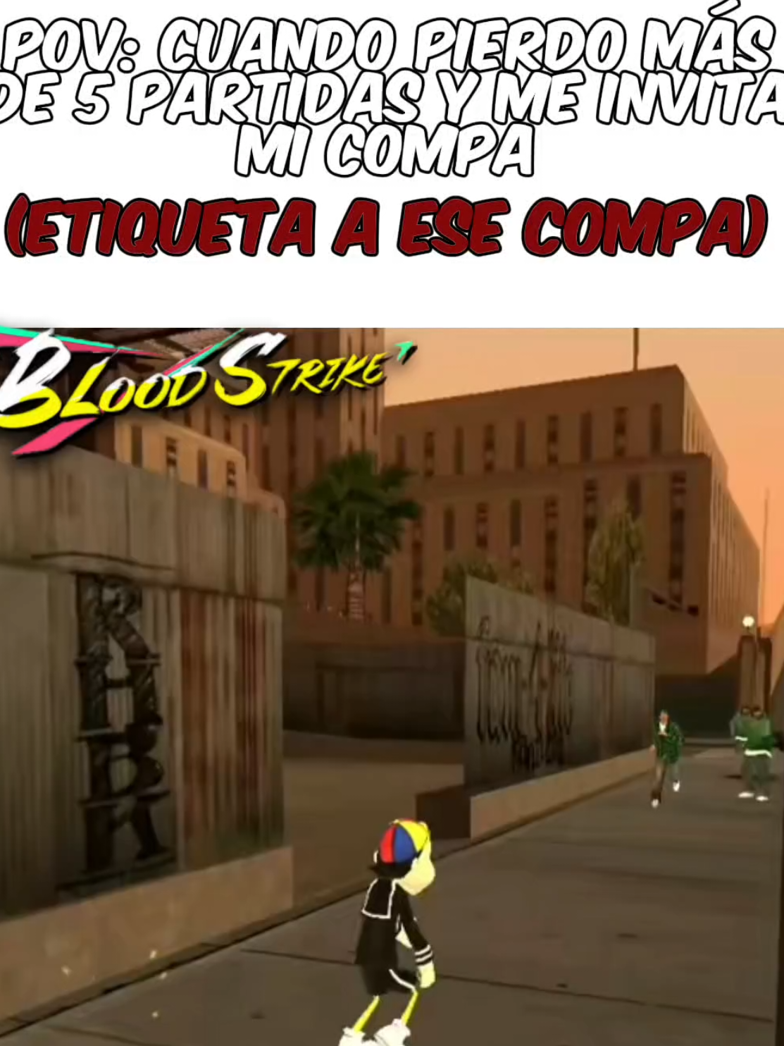 Cuando pierdo más de 5 partidas en blood strike #blood #juegos #BloodStrikeLATAM #EmbajadorBloodStrike #humor 
