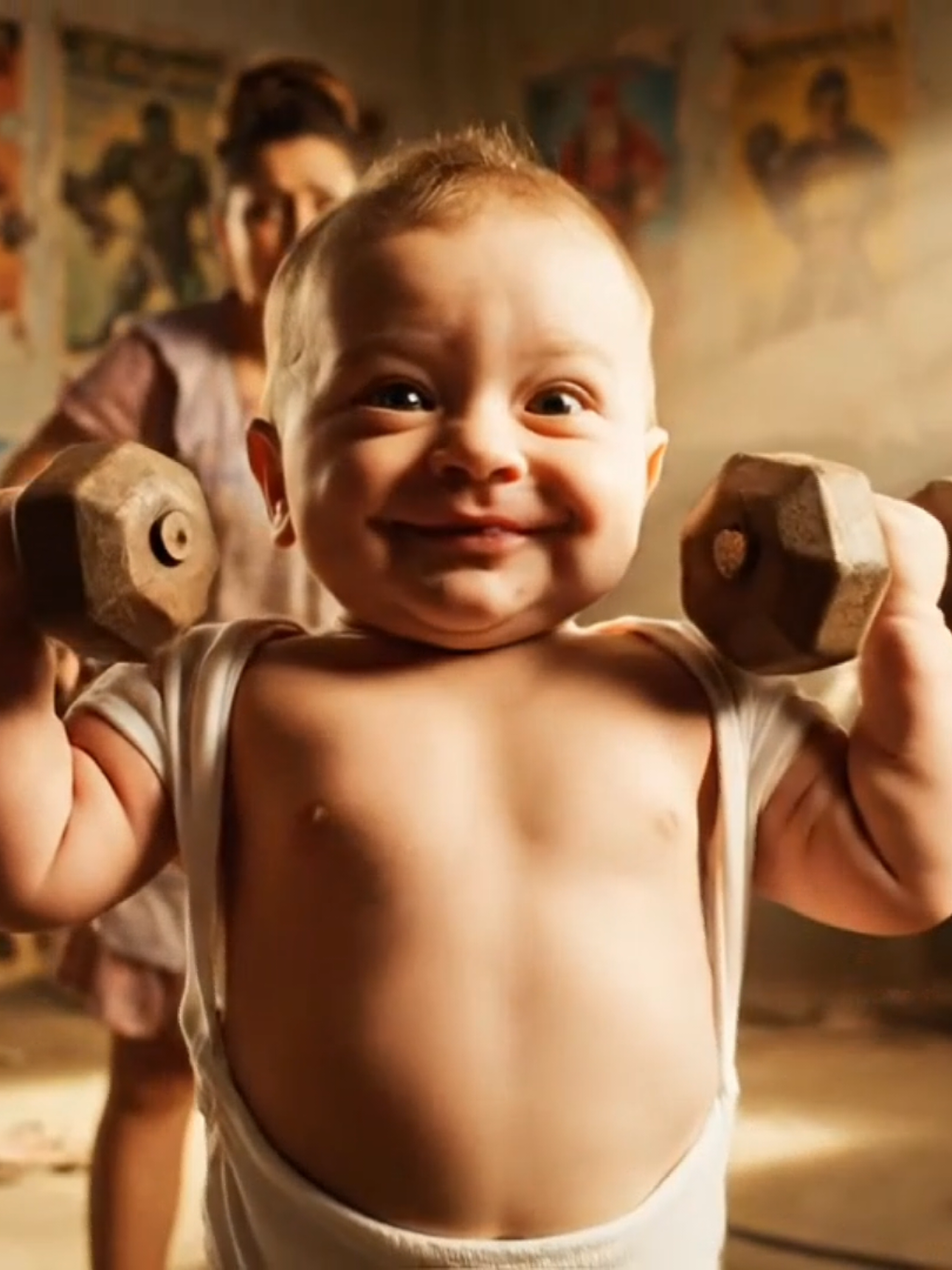 Cuando las prioridades son más importantes. #bebe #ejercicio 