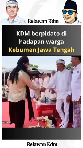 KDM Berpidato Di Hadapan Warga Kebumen Jawa Tengah #kdm #gubernurjawabarat #relawankdm #fyp