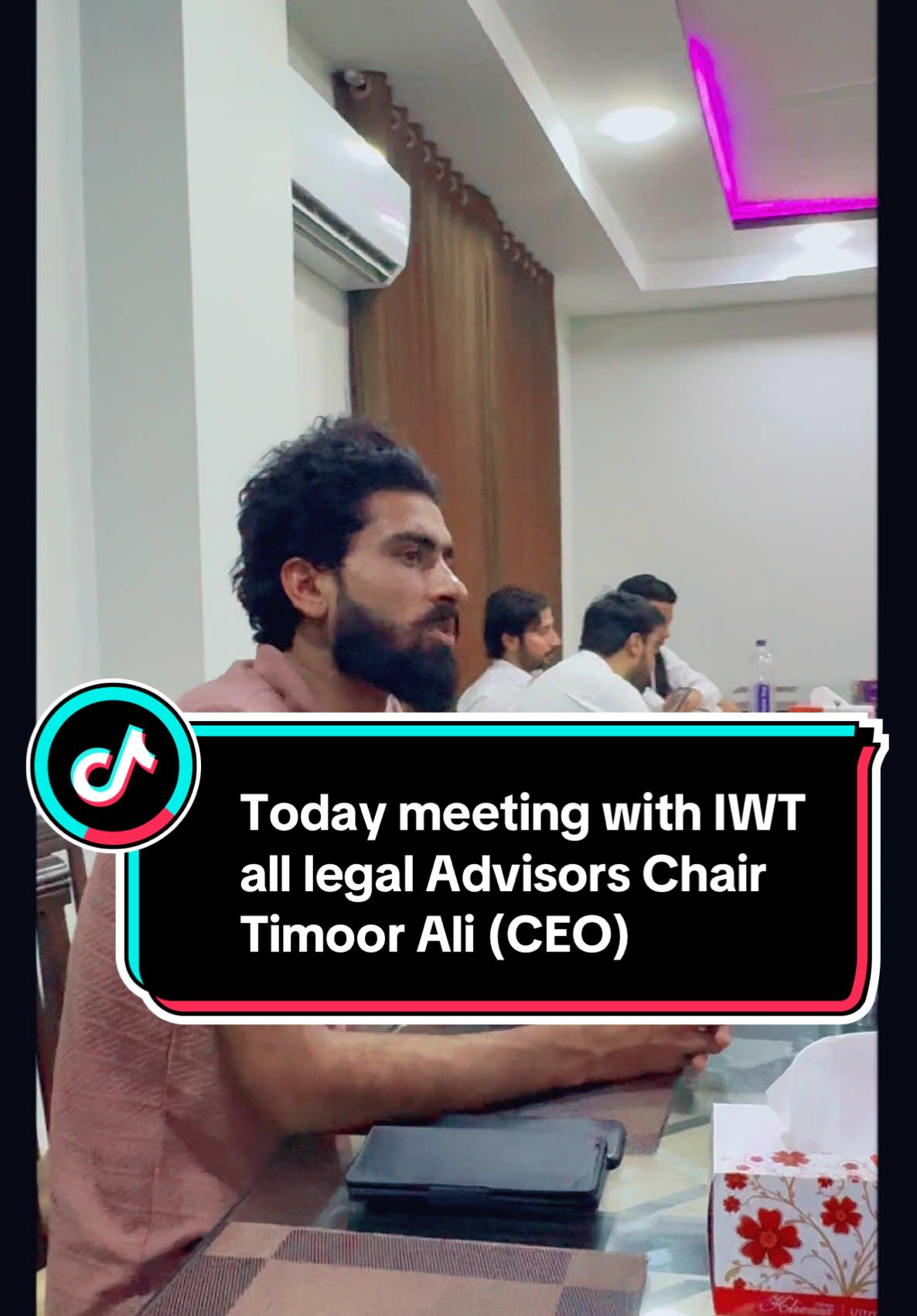 Today meeting with IWT all legal Advisors Chair person Timoor Ali (CEO)#iwtconsultant #lawyer #immigration 