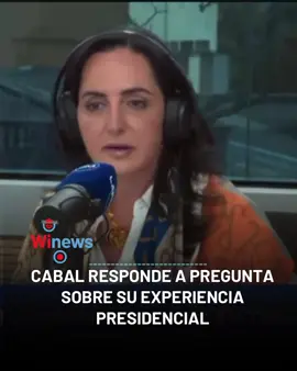 Periodista cuestiona a María Fernanda Cabal sobre su experiencia presidencial Su respuesta, directa y firme, generó reacciones en distintos sectores. #cabal #lafmrcn #mariafernanda #uribe #centrodemocrático   