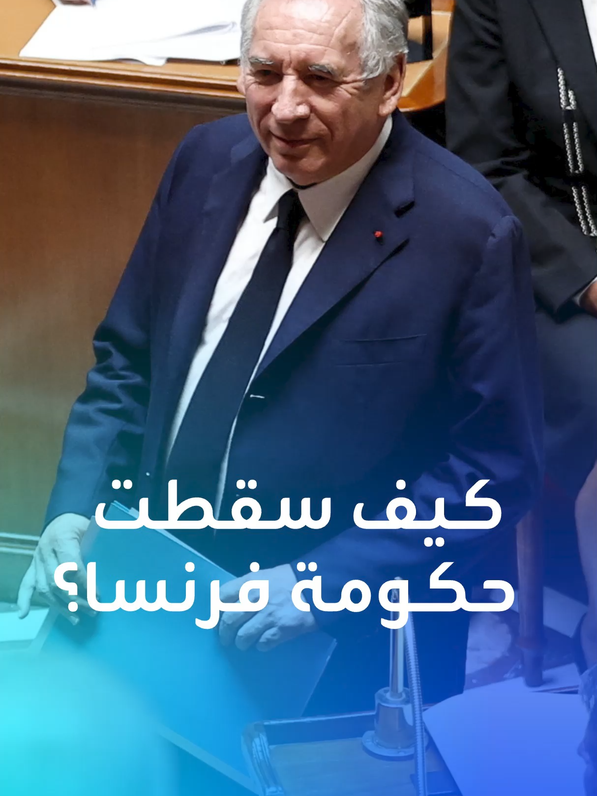 البرلمان الفرنسي يطيح بحكومة بايرو بعد 9 أشهر فقط، في سابقة تاريخية هي الأولى من نوعها في الجمهورية الخامسة! لماذا حُجبت الثقة؟ وما خيارات ماكرون؟ #الحكومة_الفرنسية #ماكرون #ورطة #المعارضة #الدين_العام #بايرو