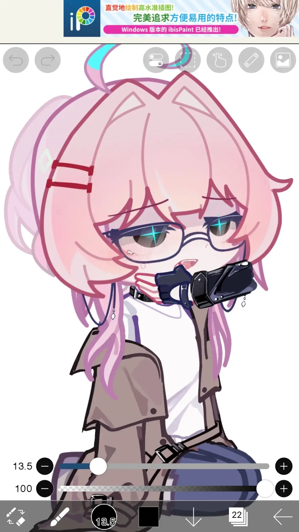 也是口嗨的图 #绘画 #自家oc #oc #xycba #xyz 