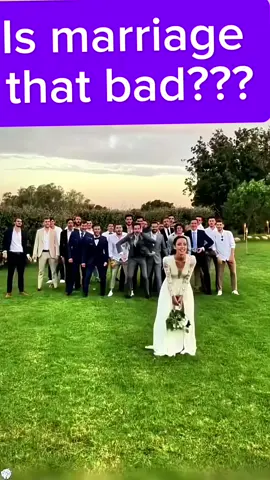 Watch till the end… groom’s men hilarious run from the flowers 🌸🏃‍♂️ #viralwedding 