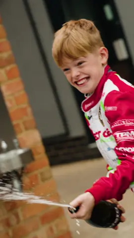 A championship that came down to the very last lap… Honda Cadet. A class that has produced so many champions and now, belongs to Riley Blakemore. Congratulations to Riley Blakemore-the newest driver to claim the title. Enjoy it, Riley. It’s well deserved 🎉 #karting #f1 #Motorsport #formula1 