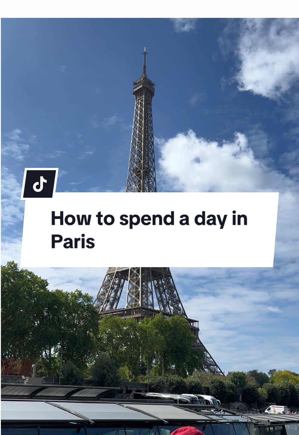 How to spend a day in Paris and the Eiffel Tower 🇫🇷 🥐 #paris #paristravel #eiffeltower #pariseiffeltower #parisguide 