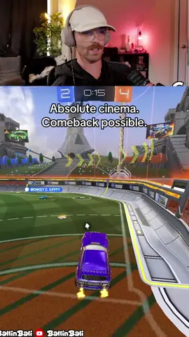 There’s ALWAYS time when one goal down in Rocket League. #xyzbca #fypシ #foryoupage #ballinbali #rocketleague 
