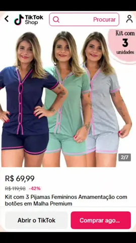O kit com 3 Baby Dolls Bloqueirinha chegou para facilitar sua rotina! Eles são perfeitos para amamentação e pós-cirurgia, feitos em malha fresquinha que não encolhe, não dá bolinha e não fica transparente. O caimento é impecável, tá bombando no TikTok Shop, só tem avaliação positiva e ainda sai muito barato com frete grátis. #cueca #cueca #modamasculina #cuecabox #tiktokshopbrasil 